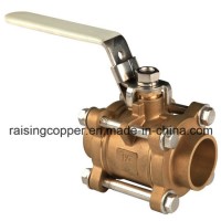 3-Piece Brass Ball Valve for Medical Facility From Chinese Manufacturer