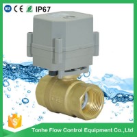 A20 Series 2 Way4-20mA /0-10V Brass Proportional Electric Ball Valve