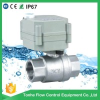 2 Way NSF61 1'' Stainless Steel304 Motorized Water Ball Valve for Drinking Water