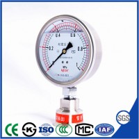 2.5" Shock Proof Stainless Steel Pressure Gauge with Liquid Filled