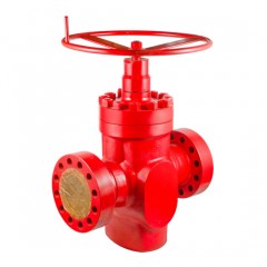 7-1/16 Inch 5000psi Expansion Gate Valve Flanged End Handwheel API 6A图1