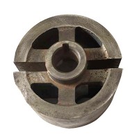 Ductile Cast Iron Products Vacuum Pump Parts Rotor Sand Casting