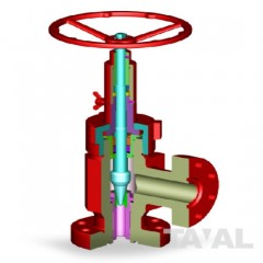 ASTM 4130 2-1/16'' 2000psi Adjustable Needle Choke Valve with Nonrising Stem图1