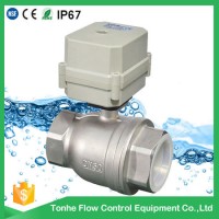 Stainless Steel Material 2 Inch Motorized Valve Electric Operated Valve