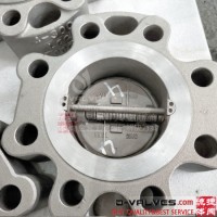 API Forged Steel High Pressure Double Disc Swing Check Valve