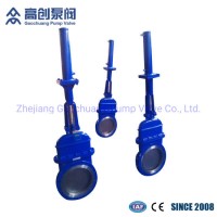 Hydraulic Bolted Bonnet Industrial Knife Gate Valve