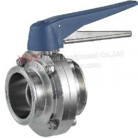 Stainless Steel Multi Position Handle Butterlfy Valve