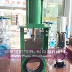 Ductile Iron Heavy Duty Kgd Slurry Knife Gate Valve图1