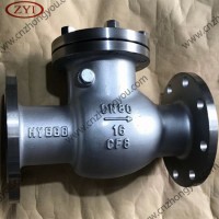 Ce Certification Cast Steel Bolted Cover Swing Check Valve