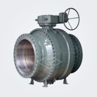 Casted Flange Trunnion Ball Valve