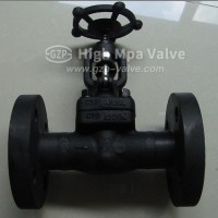High Temperature A105 EPDM Viton OS&Y Forge Steel Globe Valve with Flange FF  RF  Rtj Ends