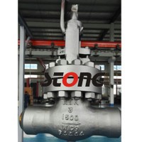 Butt Weld Globe Valve with ASTM A217 Wc9 Pn250