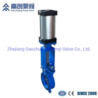 Pneumatic Ductile Iron Industrial Knife Gate Valve