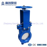 No-Rising Stem Cheap Ductile Iron Industrial Knife Gate Valve