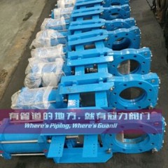 Heavy Duty Cinder Mining Machine Slurry Knife Gate Valve图1