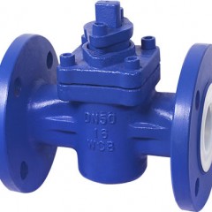 ASTM PFA-Lined Plug Valve Tefloncock Valve 150lb图1