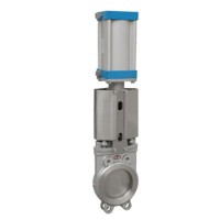 Wafer Knife Gate Valve with Pneumatic Actuator