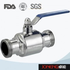 Stainless Steel Male Threading Food Grade Ball Valve (JN-BLV1020)图1