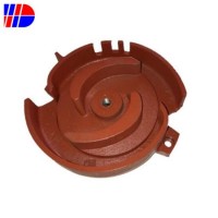 Precision CNC Machining Pump Turb Fan Turning Rotor Iron Sand Casting Part