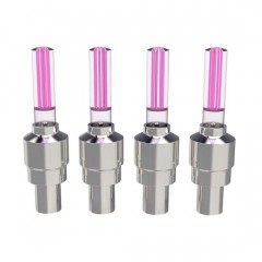 Colorful Bike LED Flash Wheel Light Spoke Tire Valve Cap图1