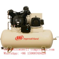 Ingersoll Rand 2545n7.5 2545K10 2545e10 Piston Air Compressor 175 Psig 80 120 Gallon ASME Receiver T