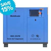 Mickllende Mute Energy Saving Stationary Direct Driven Screw Compressor