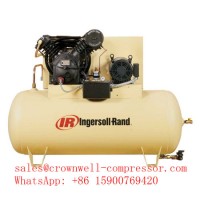 Ingersoll Rand 15te15 15te15-P 15te20 15te20-P Piston Air Compressor 15-20HP 120 Gallon Horizontal P