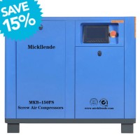 2019 Hot Sale Mickllende 150HP 110kw Screw Type Air Compressor Manufacturer