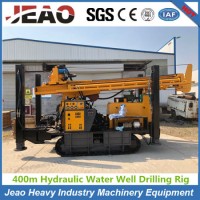 Popular in Kenya Drill 400m Deep Crawler Water Well Drilling Machine with Cheap Price