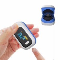 Rechargeable Pulse Oximeter Blood Oxygen Saturation Rechargeable Approved Fingertip Oxygen with Medi