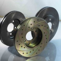 Supply Good Quality of Automobile Stardard Brake Discs  High Carbon Brake Discs  Drilled and Slotted