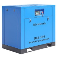 Mickllende 15kw 20HP Oil Injected Direct Driven Rotary Screw Air Compressor with Ce