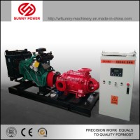 4 Inch Diesel Engine Water Pump with Jockey Pump and Pressure Tank