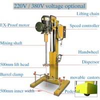 High Speed Mixer Disperser with Lift Stand for Paint