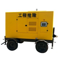 Trash Dewatering Centrifugal Diesel Water Pump with Trailer