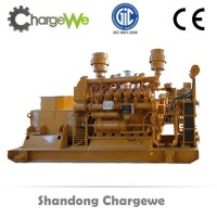 High Efficiency Cummins 300kw Biogas Generator Set Adopt Biomass  Methane  CH4  Marsh Gas