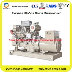 Hot Sale 80kw/100kVA Cummins Diesel Marine Generator Set图1