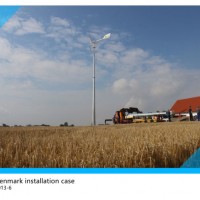 Denmark Installation Case Ah-10kw Wind Generator Grid Tied System