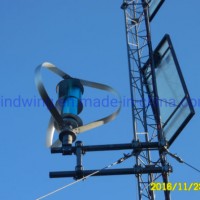 400W Vertical Axis Wind Power Turbine off-Grid System for Telecom Station