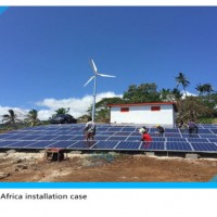 South Africa Installation Case Wind Turbine and Solar Hybrid System