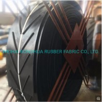 Hot Sale Ep Tear Resistant/Wear Resistant Open Closed V Type Chevron Fabric Pattern Rubber Conveyor