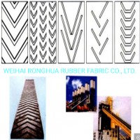 Quality Ep/Nn/Tear Resistant/Wear Resistant Open Closed V Type Chevron Fabric Pattern Rubber Conveyo