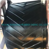 Hot Sale Ep Tear Resistant/Wear Resistant Open Closed V Type Chevron Fabric Pattern Rubber Conveyor