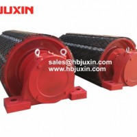 Conveyor Head Pulley with Antiflaming and Cold Resistant Rubber Sheet