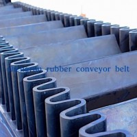 High Temperature Corrugated Sidewall Conveyor Belt for Coke