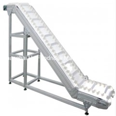 High Quality Modular Belt Conveyor  POM PP Modular Belt with Guide Rail Climbing Belt Conveyor图1