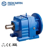 Manufacture R Series Helical Gear Reducer From Aokman Drive