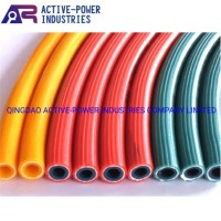 Transparent Flexible PVC Polyester Fiber Braided Reinforced Air Water Hose