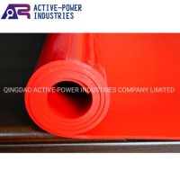 Good Resilience Red Pure Gum Rubber Sheet Industrial Sheet Rubber