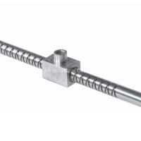 High Precision CNC Machined Full Threaded Stainless Steel Self Reversing Screw Shaft